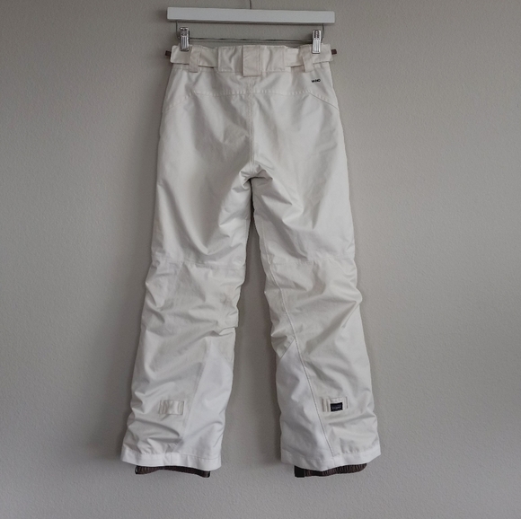 Patagonia Girl's Snowbelle Pants Birch White M(10) - Picture 4 of 16